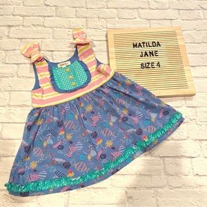 Matilda Jane EUC! Tunic Top Girl Size 4
